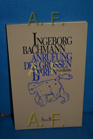 Bild des Verkufers fr Anrufung des Grossen Bren : Gedichte. Ingeborg Bachmann / Piper , Bd. 307 zum Verkauf von Antiquarische Fundgrube e.U.