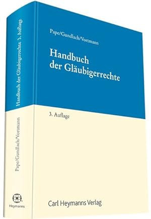 Immagine del venditore per Handbuch der Glubigerrechte venduto da primatexxt Buchversand