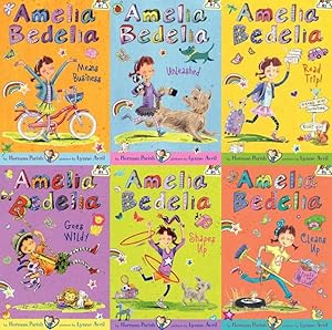 Seller image for Amelia Bedelia CHAPTER Book Series by Herman Parish Collection Set of Books 1-6 for sale by Lakeside Books