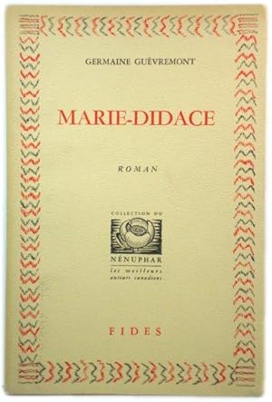 Seller image for Marie-Didace for sale by PsychoBabel & Skoob Books