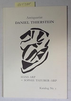 Hans Arp + Sophie Tauber-Arp - Texte, Illustrierte Bücher, Monografien, Kataloge - Antiquariat Da...