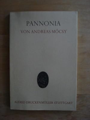 Image du vendeur pour Pannonia mis en vente par Antiquariat Birgit Gerl