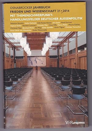 Bild des Verkufers fr Osnabrcker Jahrbuch Frieden und Wissenschaft 21 / 2014: Themenschwerpunkt: Handlungsfelder deutscher Auenpolitik zum Verkauf von Kultgut
