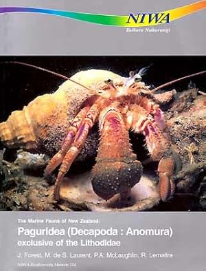 Bild des Verkufers fr The Marine Fauna of New Zealand: Paguridea (Decapoda: Anomura), exclusive of the Lithodidae zum Verkauf von ConchBooks
