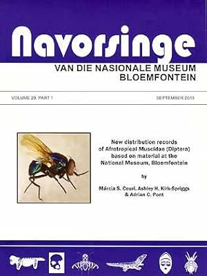 Bild des Verkufers fr New distributional records of Afrotropical Muscidae (Diptera) based on material at the National Museum, Bloemfontein zum Verkauf von ConchBooks