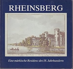 Immagine del venditore per Rheinsberg. Eine mrkische Residenz des 18. Jahrhunderts venduto da Graphem. Kunst- und Buchantiquariat