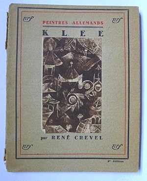 Seller image for Klee. Librairie Gallimard, coll.  Peintres Allemands . for sale by Roe and Moore