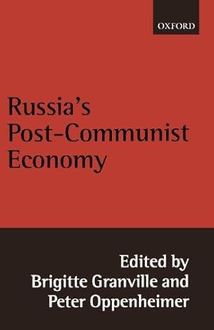 Imagen del vendedor de Russia's Post-Communist Economy a la venta por Bellwetherbooks