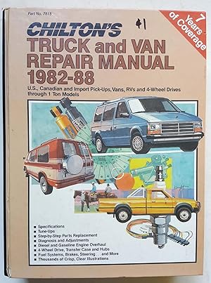 Chilton's Truck and Van Repair Manual, 1982-88