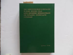 Seller image for Zum Geschwindigkeitsverhalten in einer gr�nen Welle : unter besonderer Ber�cksichtigung des Einflusses vorgestauter Fahrzeuge (1976). for sale by Graphikantiquariat Martin Koenitz