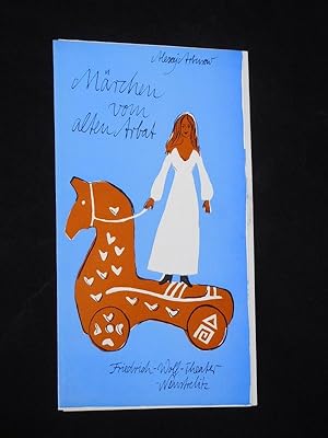 Imagen del vendedor de Programmheft 12 Friedrich-Wolf-Theater Neustrelitz 1979/80. M�RCHEN VOM ALTEN ARBAT von Arbusow. Insz.: Christian Bleyhoeffer, Ausstattung: Helmut Pock, Musik: Jens-Uwe G�nther. Mit Erich Koster, Frieder Venus, Dieter Schojan, Regina Nitzsche, Klaus Kriese, Christoph Smolik a la venta por Fast alles Theater! Antiquariat f�r die darstellenden K�nste