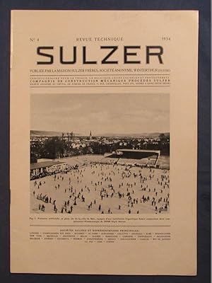 Revue technique Sulzer. Publiée par la Maison Sulzer Fr?res, Société Anonyme, Winterthur, Suisse,...