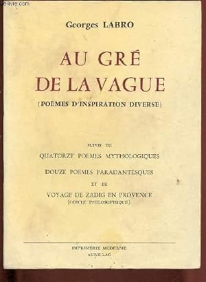 Seller image for Au gr de la vague for sale by Le-Livre