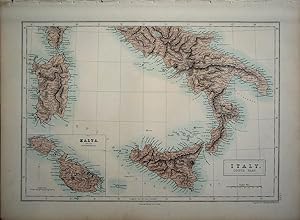 Imagen del vendedor de Italy. South Part a la venta por theoldmapman