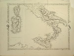 Imagen del vendedor de Southern Italy a la venta por theoldmapman