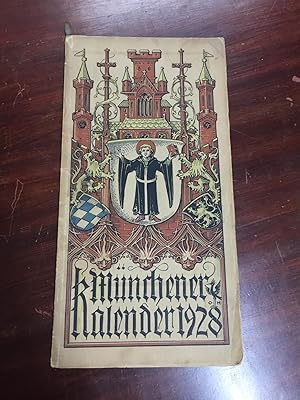 Bild des Verkufers fr Mnchener Kalender 1928. zum Verkauf von Antiquariat Seibold