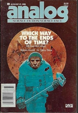 Image du vendeur pour ANALOG Science Fiction/ Science Fact: August, Aug. 17, 1981 mis en vente par Books from the Crypt