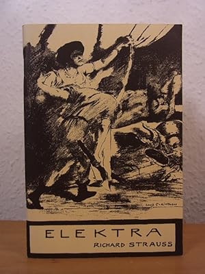 Bild des Verkufers fr Elektra. Tragdie in einem Aufzuge von Hugo von Hofmannsthal. Musik von Richard Strauss zum Verkauf von Antiquariat Weber