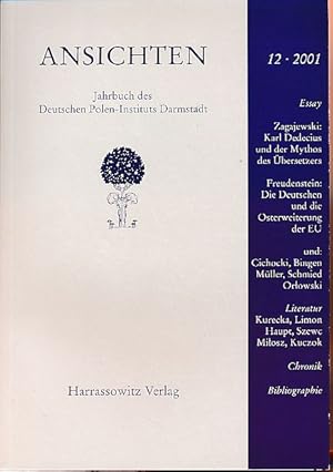 Ansichten. Jahrbuch des Deutschen Polen-Instituts Darmstadt 12, 2001. Herausgegeben vom Deutschen...