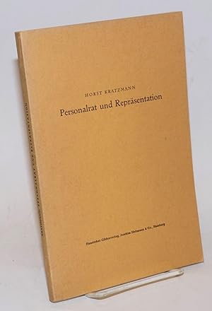 Imagen del vendedor de Personalrat und Reprasentation a la venta por Bolerium Books Inc.