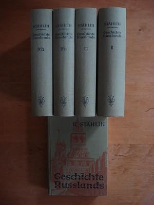 Geschichte Russlands - Von den Anfängen bis zur Gegenwart - 4 Bände in 5