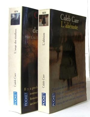 Image du vendeur pour (Lot de 2 livres) L'ange des tenebres - l'aliniste mis en vente par crealivres