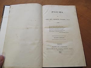 Seller image for Poems. Second Edition (The Village, The Parish Register, The Library, The Newspaper, The Birth Of Flattery, Reflections Upon The Subject, Sir Eustace Grey, The Hall Of Justice, Woman!) for sale by Arroyo Seco Books, Pasadena, Member IOBA