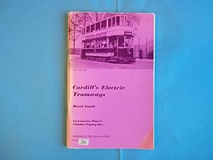 Seller image for Cardiff's Electric Tramways. for sale by Carmarthenshire Rare Books
