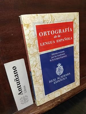 Imagen del vendedor de Ortografía de la Lengua Española a la venta por Libros Antuñano