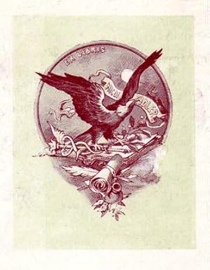 Bild des Verkufers fr Exlibris fr Nicol. Adler. Klischedruck von Julius Szechy, Budapest. zum Verkauf von Antiquariat Heinz Tessin