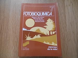 Seller image for Fotobioqumica. for sale by Librera Camino Bulnes