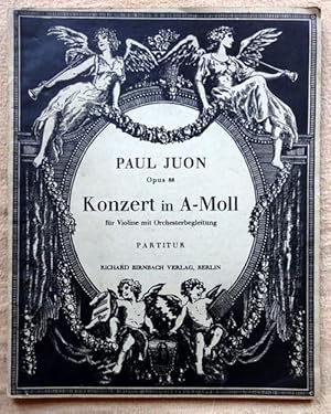 Konzert in A-Moll Op. 88 (Für Violine mit Orchesterbegleitung. Partitur)