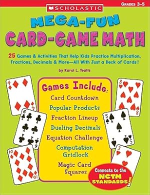 Seller image for Mega-Fun Card-Game Math: Grades 3-5 (Paperback or Softback) for sale by BargainBookStores