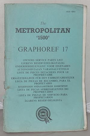 Bild des Verkufers fr The Metropolitan '1500' Graphoref 17 zum Verkauf von Besleys Books  PBFA