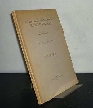 Imagen del vendedor de En islandsk scholasticus fra det 12. arhundre. Av Anne Holtsmark. (= Skrifter. Norske Videnskaps-Akademi i Oslo, Historisk-Filosofisk Klasse, 1936, No. 3). a la venta por Antiquariat Kretzer