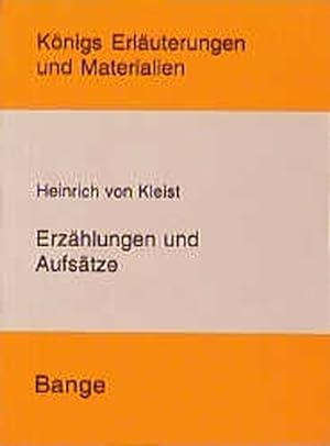 Seller image for Erzhlungen und Aufstze. Knigs Erluterungen und Materialien ; Bd. 280. for sale by Antiquariat Bookfarm