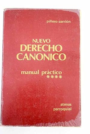 Imagen del vendedor de Nuevo derecho cannico a la venta por Alcan Libros