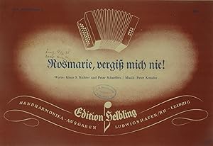 Seller image for Rosmarie, vergi mich nie!, for sale by Versandantiquariat Hbald