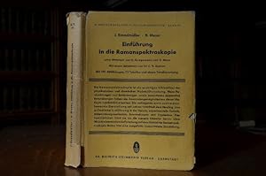 Seller image for Einfhrung in die Ramanspektroskopie. Mit einem Geleitwort von C.V. Raman. Wissenschaftliche Forschungsberichte Naturwissenschaftliche Reihe Band 70 for sale by Gppinger Antiquariat