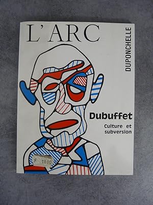 Seller image for Dubuffet, Culture et Subversion for sale by Daniel Bayard librairie livre luxe book