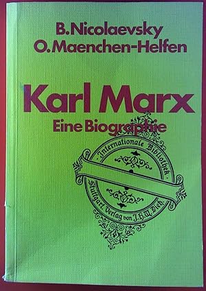 Bild des Verkufers fr Karl Marx. Eine Biographie. Band 86. zum Verkauf von biblion2