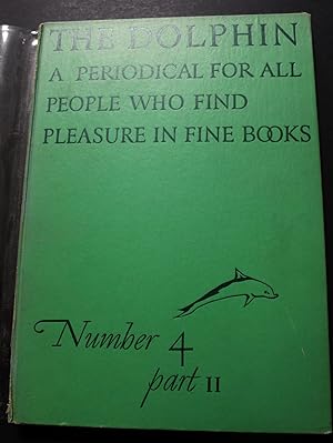 The Dolphin. A Periodical for all People who find Pleasure in Fine Books. Number 4 Part 2.