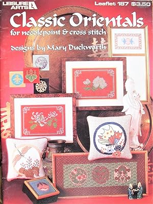 Classic Orientals for Needlepoint & Cross Stitch. Leaflet 187