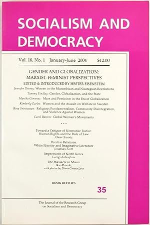 Socialism and Democracy, Vol. 18, No. 1, January-June 2004