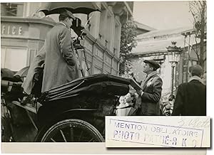 Bild des Verkufers fr The Ghost Goes West (Original photograph from the set of the 1935 film) zum Verkauf von Royal Books, Inc., ABAA