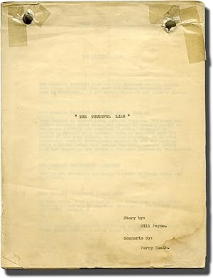 Bild des Verkufers fr The Truthful Liar (Original screenplay for the 1922 film) zum Verkauf von Royal Books, Inc., ABAA
