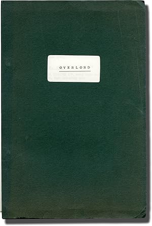 Bild des Verkufers fr Overlord (Original screenplay for the 1975 film) zum Verkauf von Royal Books, Inc., ABAA