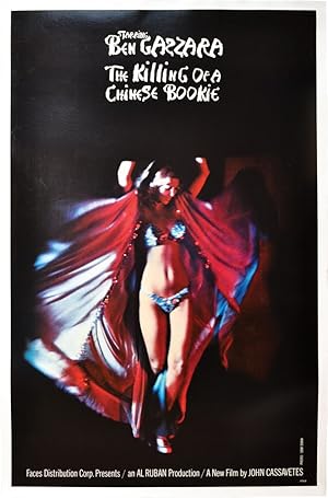 Imagen del vendedor de The Killing of a Chinese Bookie (Original Faces poster, "blurred dancer" variant) a la venta por Royal Books, Inc., ABAA