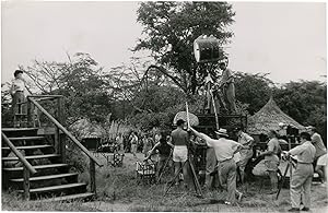 Bild des Verkufers fr Mogambo (Original photograph from the set of the 1953 film) zum Verkauf von Royal Books, Inc., ABAA
