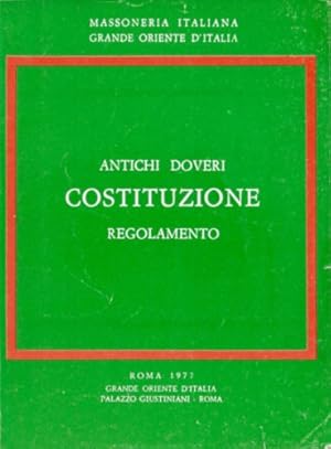 Seller image for Antichi doveri, costituzione, regolamento. for sale by FIRENZELIBRI SRL